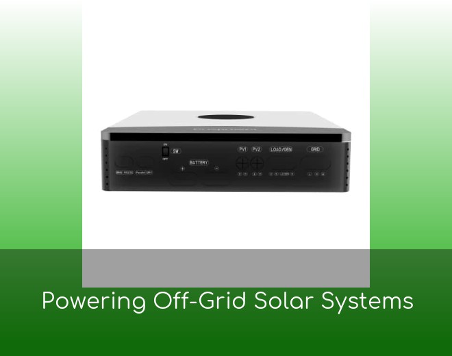 Powering Off-Grid Solar Systems